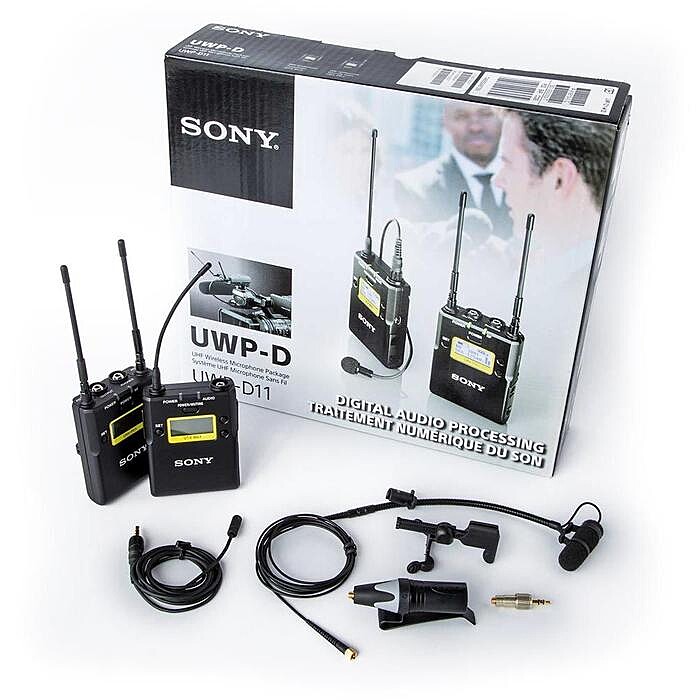Rent a Sony UWP-D11 Camera-Mount Wireless Omni Lavalier Microphone