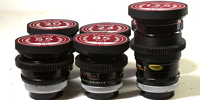 Rent a Canon FD Lens Set Cinemod, Best Prices | ShareGrid Austin, TX