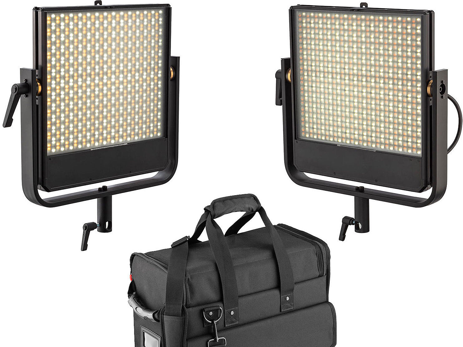Rent a Luxli Timpani 1x1 RGBAW LED Light 2 Light kit, Best Prices