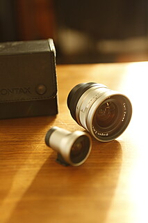 Contax G2 Camera Black Kit w/28mm 45mm 90mm Lenses & TLA 200