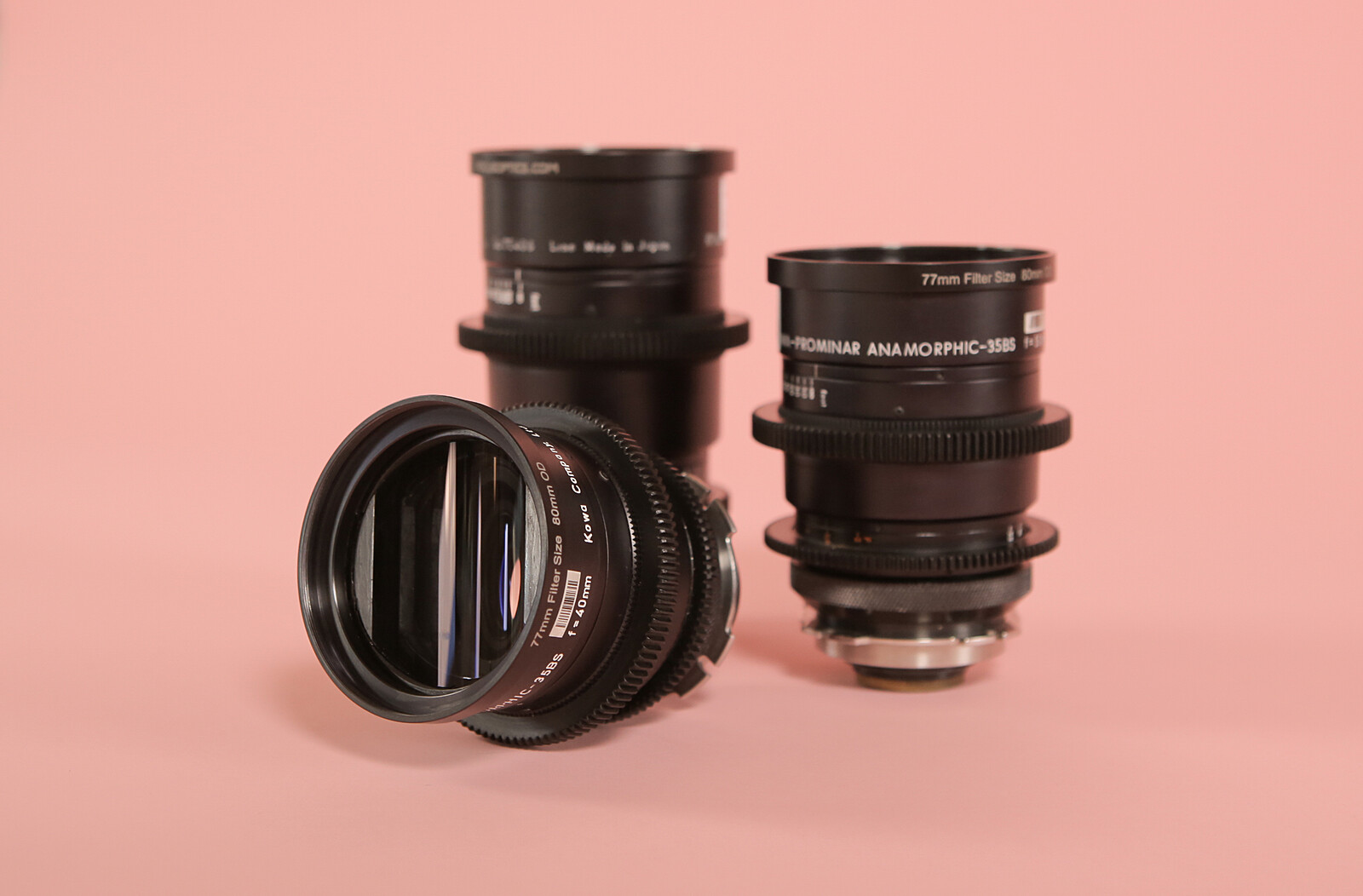 Rent a Kowa Prominar Anamorphic Choice of Two - 40mm, 50mm or 75mm