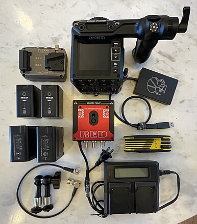 Rent a RED Komodo w/ Tilta V-Mount Adapter, CFast Reader, Expander