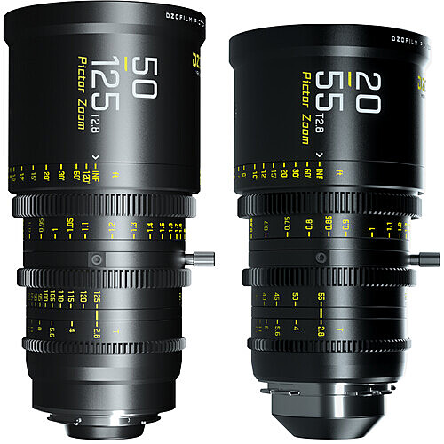 Rent a DZOFilm Pictor 20-55mm And 50-125mm T2.8 Super35 Zoom Lens