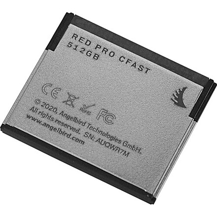 RED PRO CFast 2.0 512GB メディアカード新品未開封　6K RED PRO CFast 512GB | Angelbird