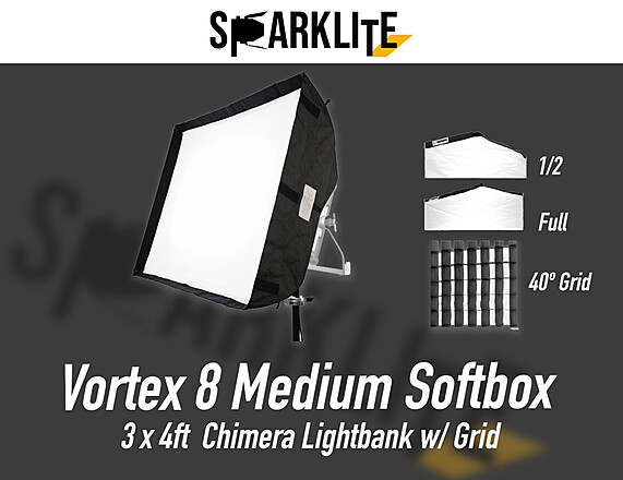 Rent a Creamsource Vortex 8 Chimera Medium Lightbank Softbox w