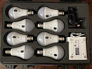 照明機材 Astera NYX Bulb 8個セット LED電球