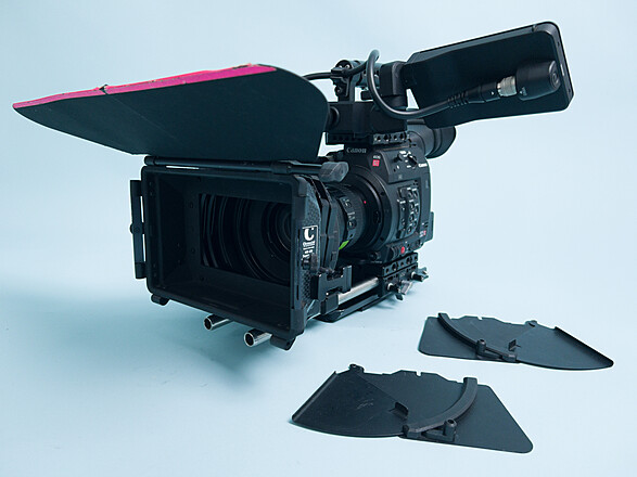 Rent a Canon EOS C200 Cinema Camera, Wooden Camera Cage, 24