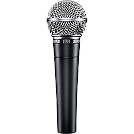Shure SM58-LC Dynamic Microphone with stand and cables