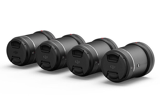 Rent a DJI DL/DL-S Lens Kit for Zenmuse X7, X9 and Ronin 4D (Set