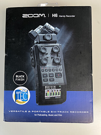 Rent a Zoom H6 Recorder w/3xSennheiser Lavas grips, Best Prices