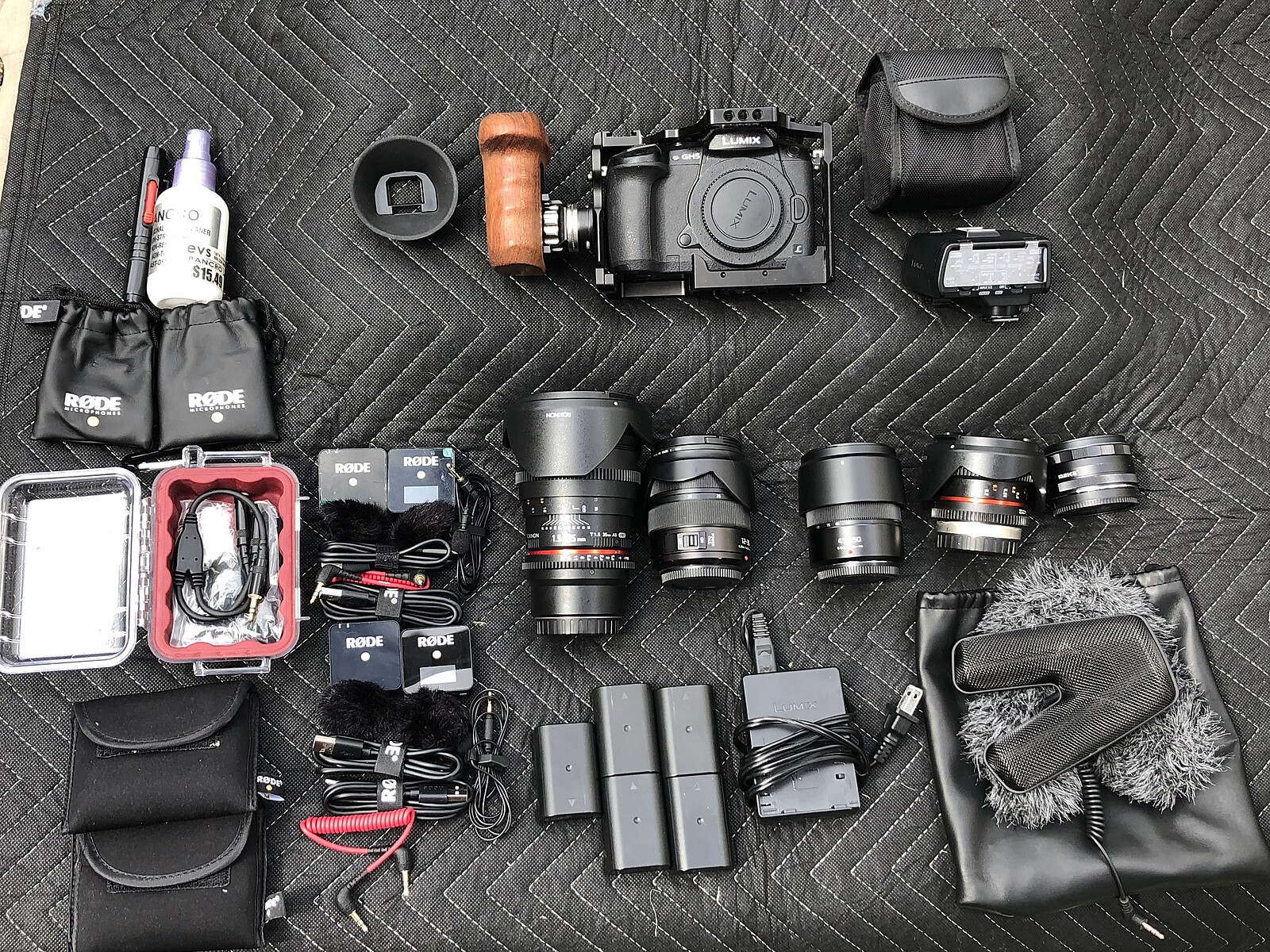 Rent a Lumix GH5 Interview & Film Kit w/ Rode Wireless Lavs