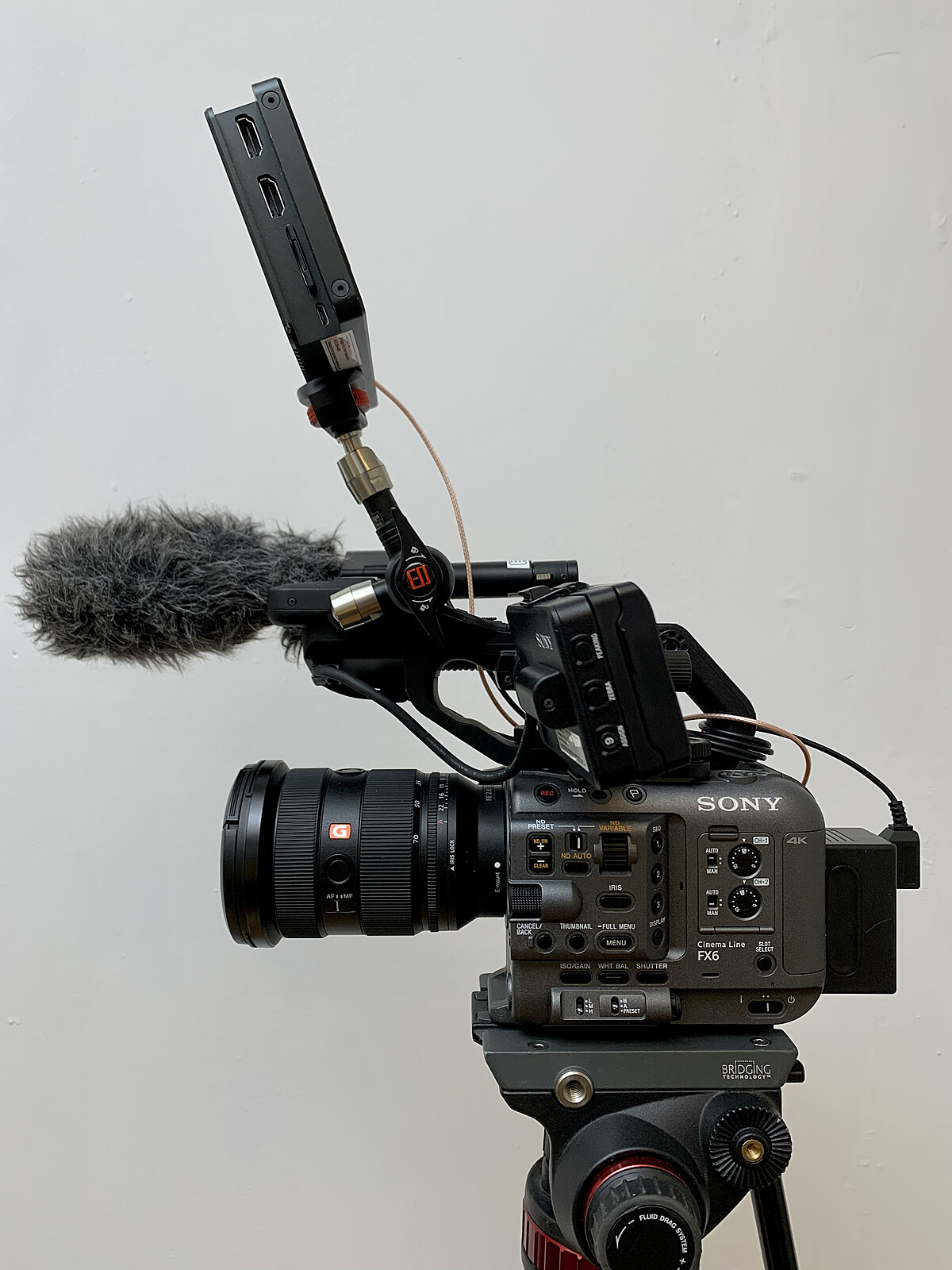 Rent a Sony FX6 + FE 24-70mm F2.8 GM II + SmallHD 503 Ultrabright