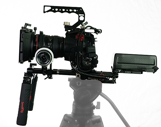 Rent a Blackmagic Design Pocket Cinema Camera 6K Pro Shoulder Rig