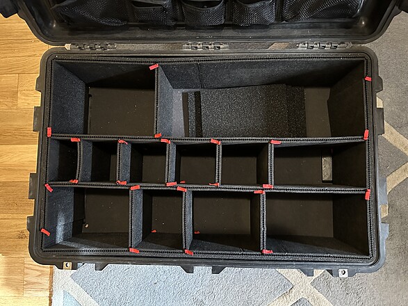 Rent a Pelican 1650 Air Case (with TrekPak dividers), Best Prices